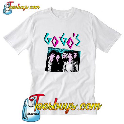 The Gogos Retro Music T-Shirt