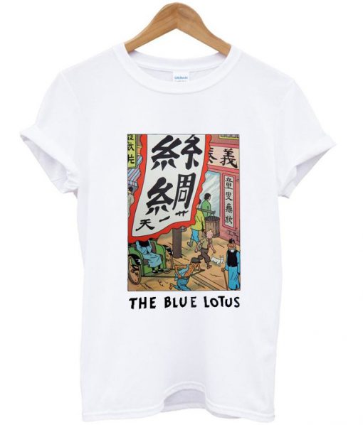 Tintin the Blue Lotus T-shirt