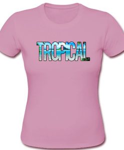 Tropical Fun Sun Sand Palm Tshirt