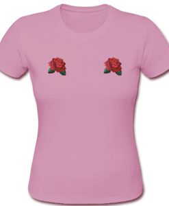 Two Rose Flower Tshirt