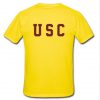 USC T Shirt back