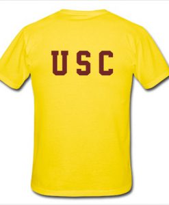 USC T Shirt back