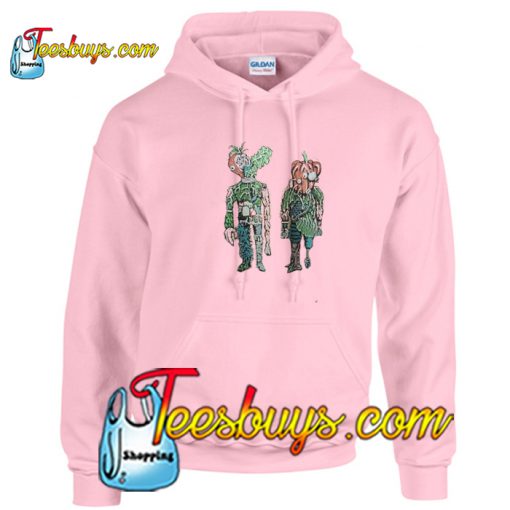 Vegetable shaped people Hoodie