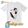 Vintage Redhead Pin Up Witch T-Shirt