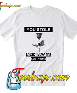 You stole my nirvana T-Shirt
