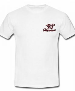 aloha 84 hawaii t shirt