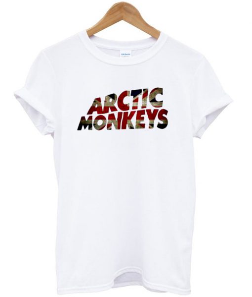 arctic monkey logo uk tshirt