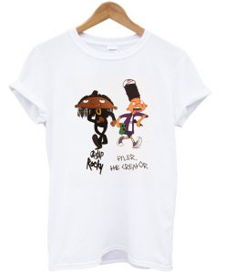 asap rocky and tylor the creator cartoon tshirt