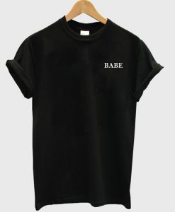 babe font  tshirt