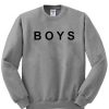 boys font sweatshirt