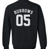 burrows 05 sweatshirt back