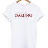 darling flower tshirt