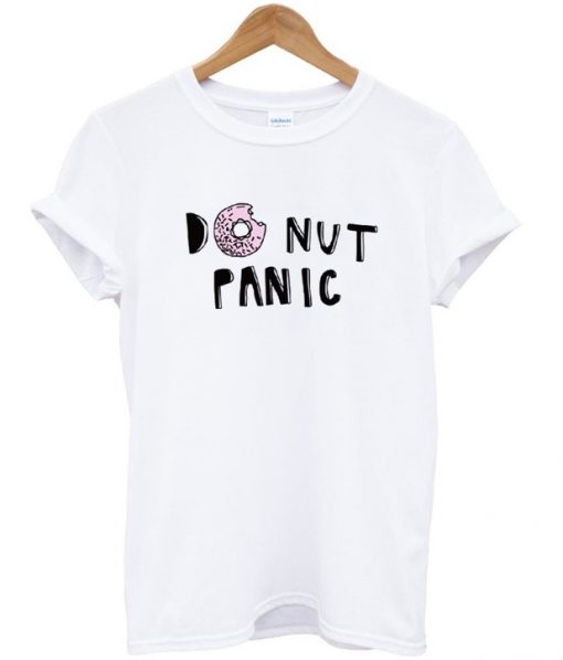 donut panic tshirt