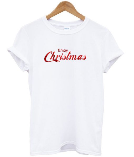 enjoy christmas tshirt