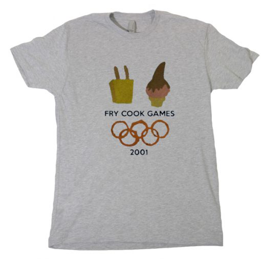 fry cook games 2001 t shirt