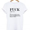 fuck verb faak tshirt