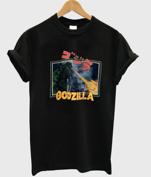 godzilla vintage tshirt