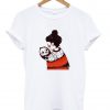 halloween baby skull anime art tshirt