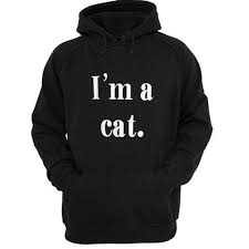i m a cat hoodie