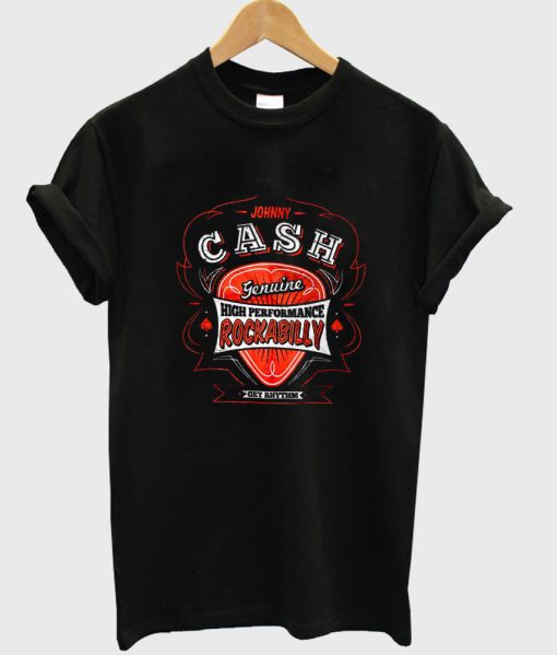 johnny cash rockabbilly tshirt