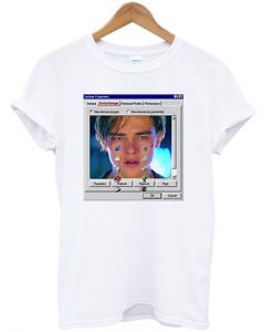 leonardo crying windows tshirt