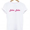 lolita lolita font tshirt