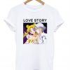 love story sailor moon tshirt