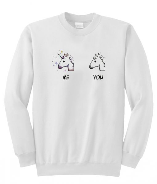 me you unicorn sweatshirt