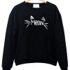 meow sweatshirt