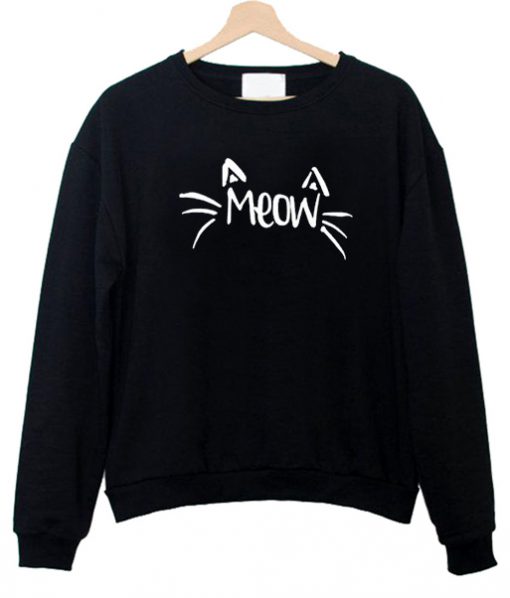 meow sweatshirt