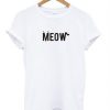 meow tshirt