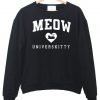 meow universkitty sweatshirt