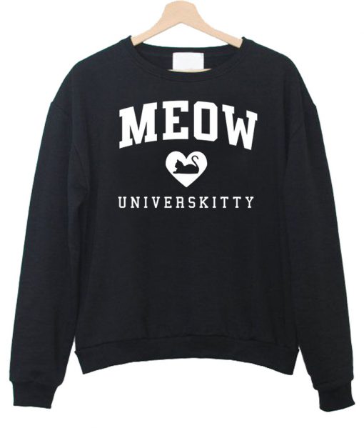 meow universkitty sweatshirt