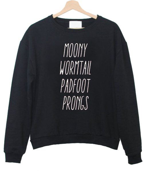 moony wormtail padfoot prongs sweatshirt