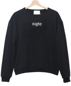 night sweatshirt