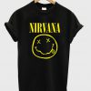 nirvana smile tshirt