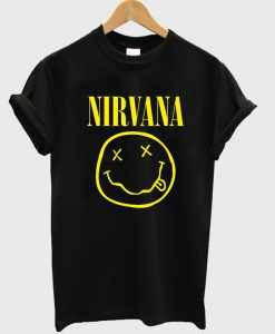 nirvana smile tshirt