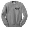 no coment sweatshirt