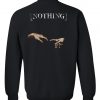 nothing sweatshirt back