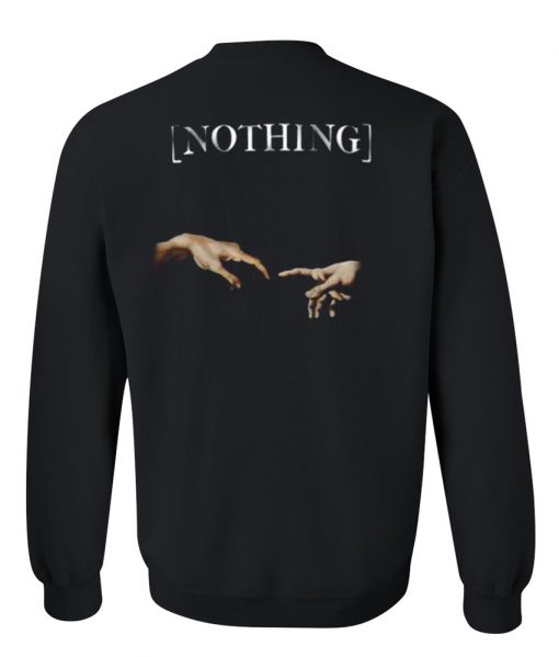 nothing sweatshirt back