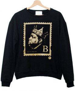 notorious big B sweatshirt