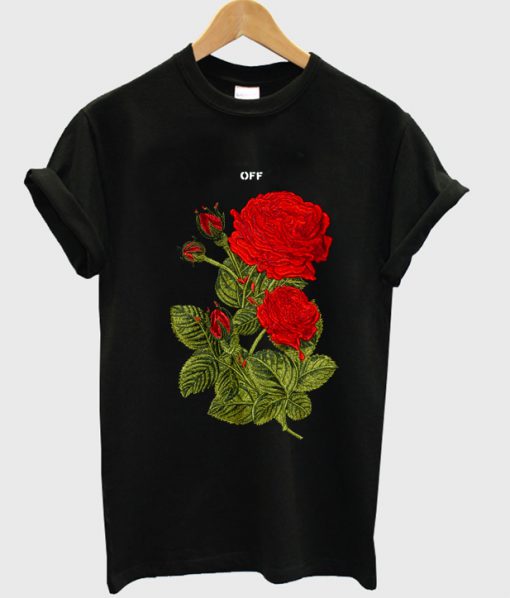 off rose tshirt