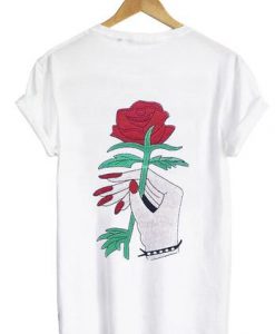 okinawa rose tshirt