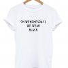 on wednesday we wear tshirt