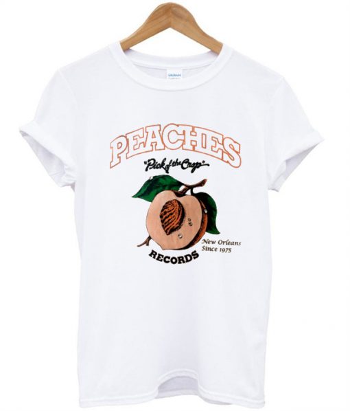 peaches tshirt