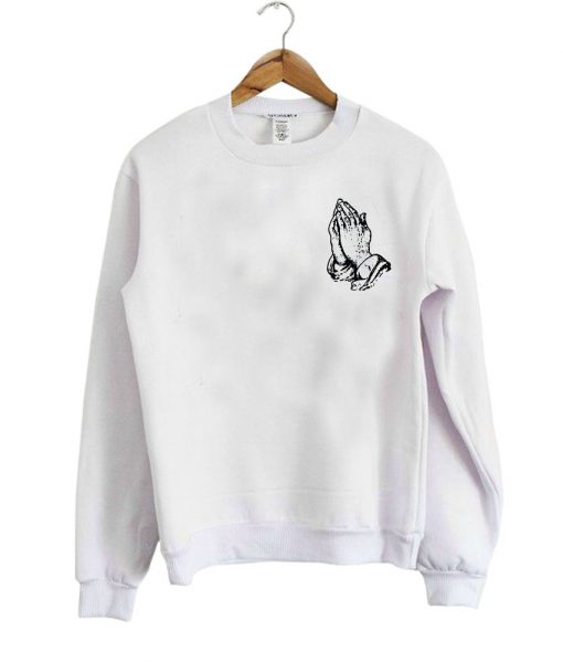 prayinghand sweatshirt