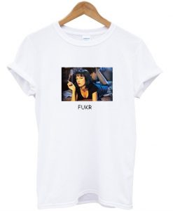 pulp fiction uma thurman tshirt