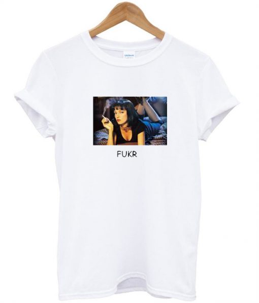 pulp fiction uma thurman tshirt