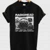 radio head tshirt