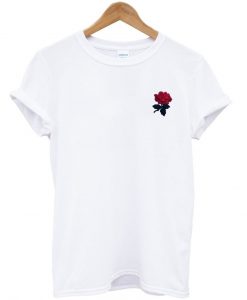 rose pocket tshirt